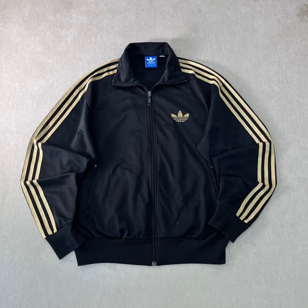 105 아디다스 금장 파이어버드 트랙탑 져지