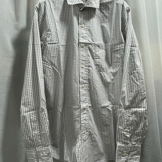 블랙플리스/ 체크 셔츠/ BB2