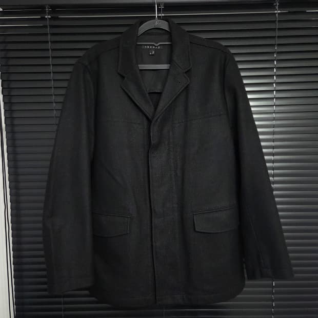 띠어리 버진울 하프 코트 M