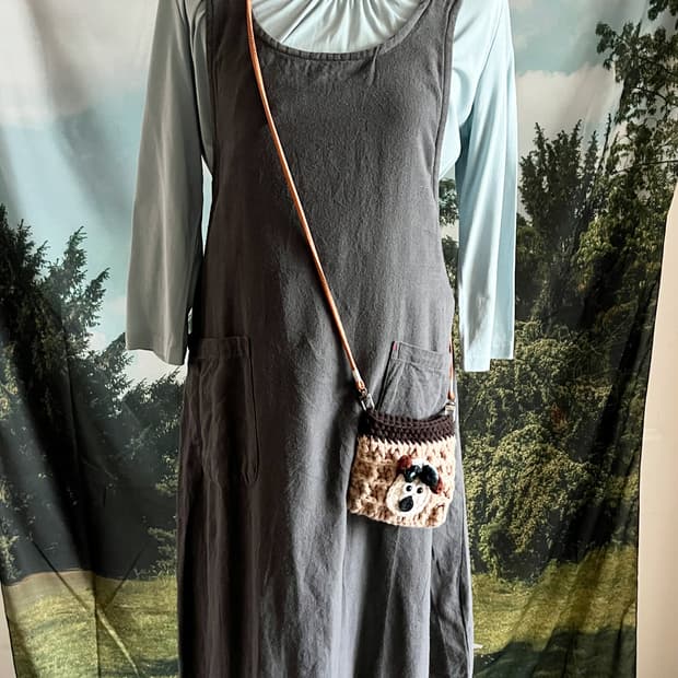 charcoal dress set
