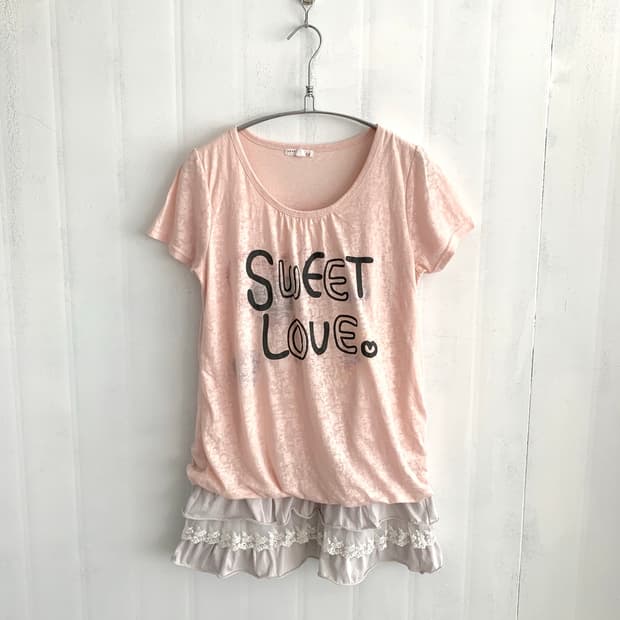 Tiered Layered Pink Tunic Top