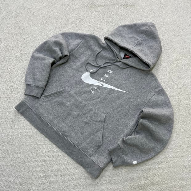 실측확인 나이키 스우시 후드 티셔츠 0317M