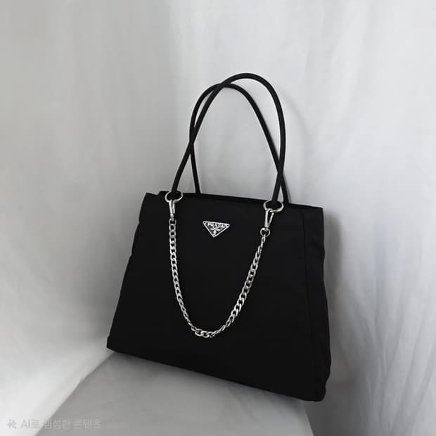 [정품 PRADA] 프라다 포코노 나일론 여성 토트백
