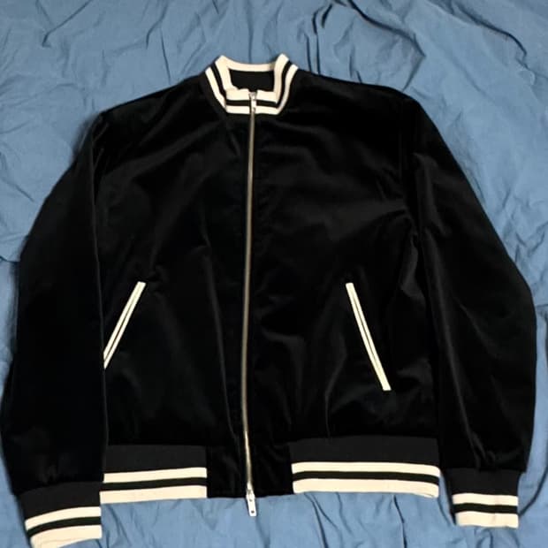 [M] 유스 벨벳 트랙자켓