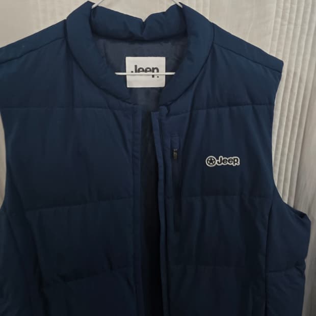 지프 패딩조끼