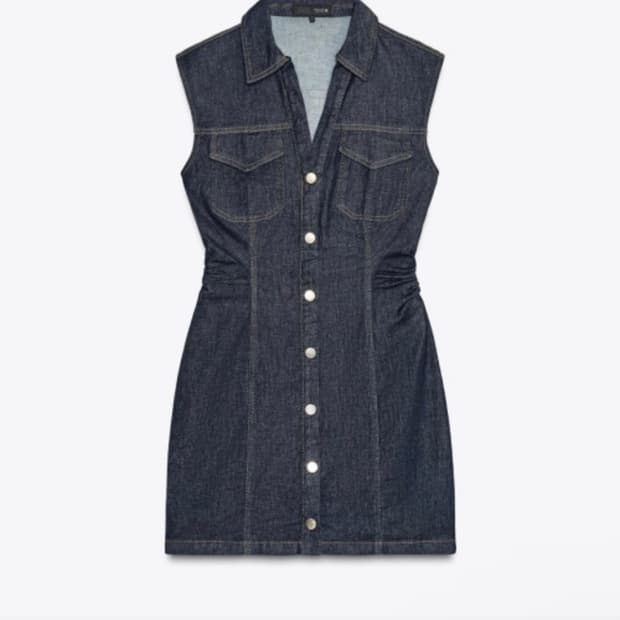 Zara 데님 원피스
