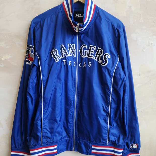 MLB 텍사스 레인져스 블루 점퍼