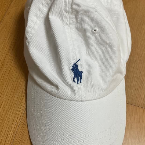 폴로 화이트 볼캡