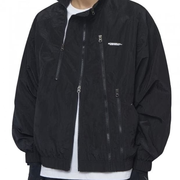 노메뉴얼 4Z 트랙 자켓 (Black) M