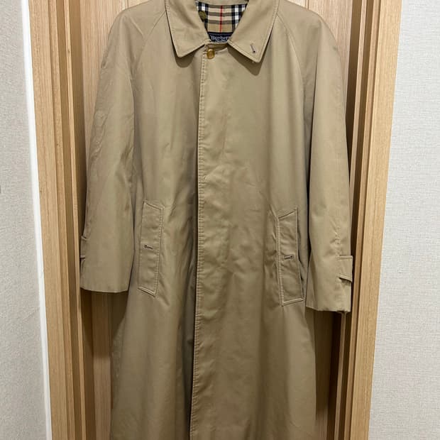 정품 버버리 트렌치 코트