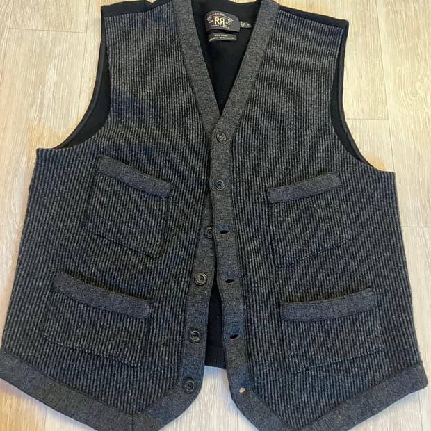 RRL Wool waist coat