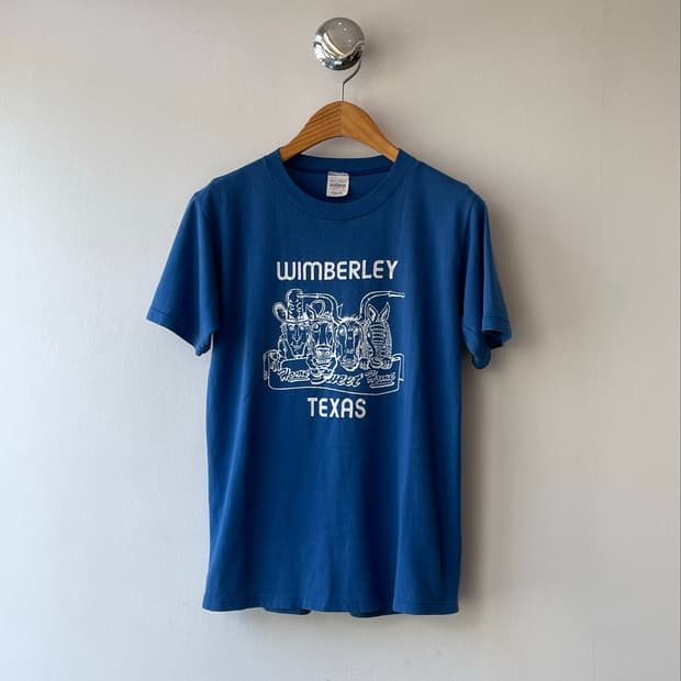 80‘s USA “Texas” Souvenir T-shirt S