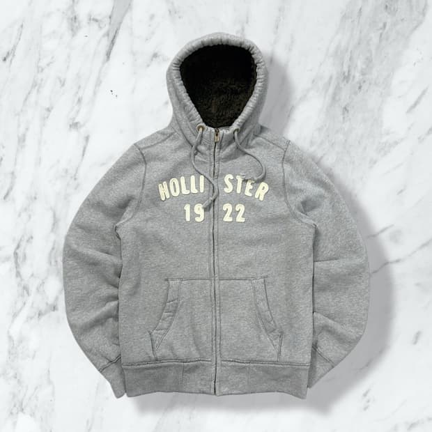 홀리스터 울프죠 쉐르파 후드집업