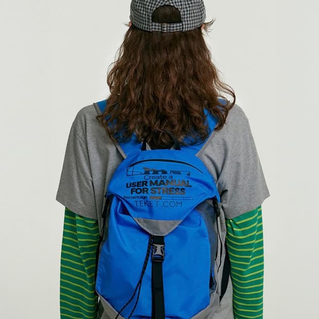테켓 백팩 가방 | LMM Flap Backpack Blue