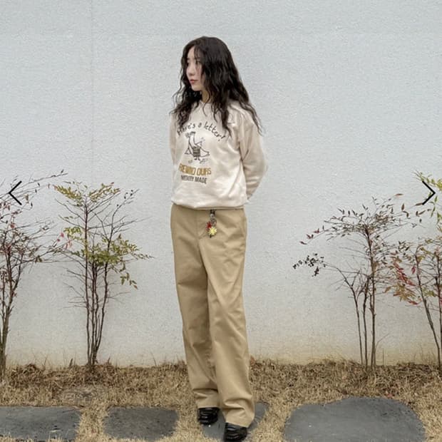 [새제품] 리와인드아워스 CHINO PANTS - 베이지