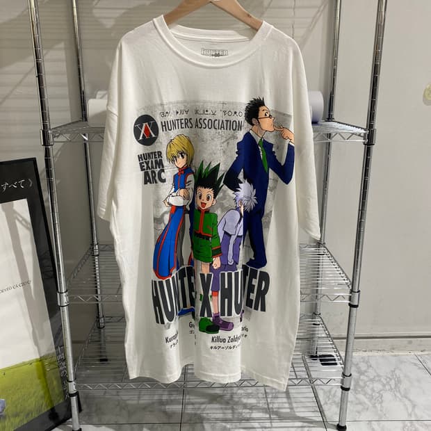 헌터x헌터 오피셜 애니메이션 티셔츠