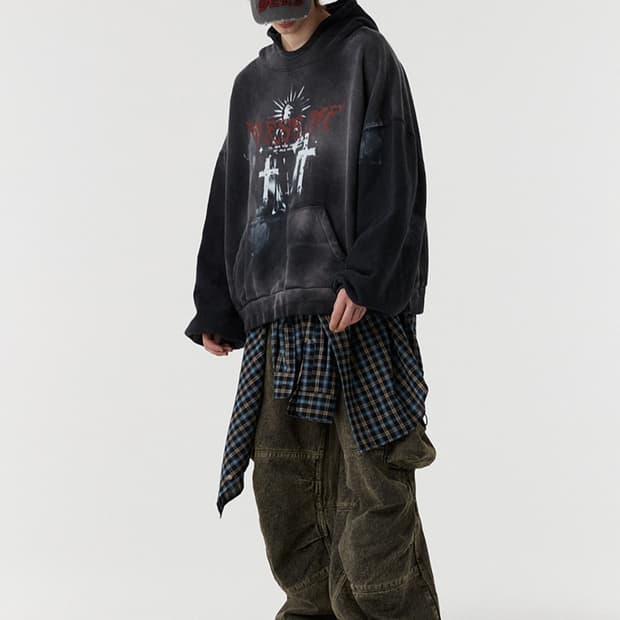 DNSR 블레스 다잉 크로스 후드