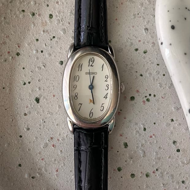 Seiko 세이코 노이에 실버 쿼츠