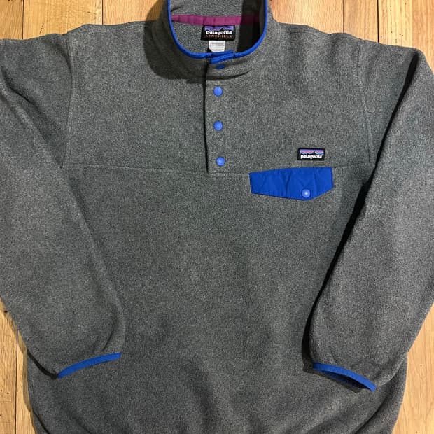 파타고니아 라이트웨이트신칠라 스냅티풀오버