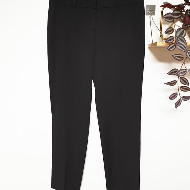 에밀 슬랙스 66 춘추정장 팬츠 블랙