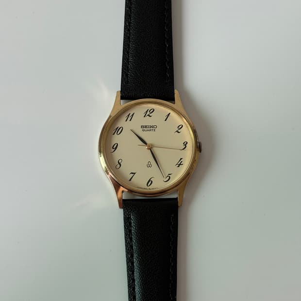 1980s Chariot Arabic Index Gold Quartz