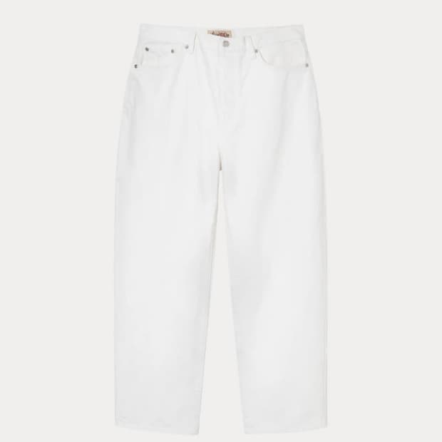 스투시 빅올 팬츠 오버다이드 BONE