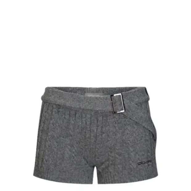 [새상품 odor ] 오도어 그레이회색 쇼츠팬츠 니트반바지 정가 7.9