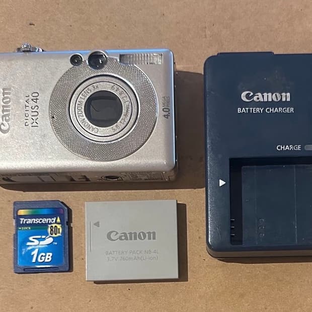 캐논 익서스 ixus 40 디카