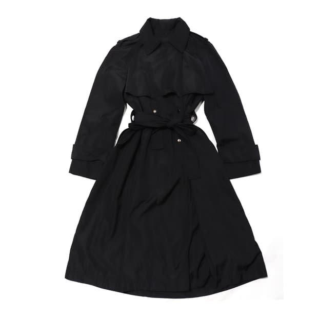 ZIO SONGZIO 폴리 똑딱이 더플 트렌치 롱코트 women 55