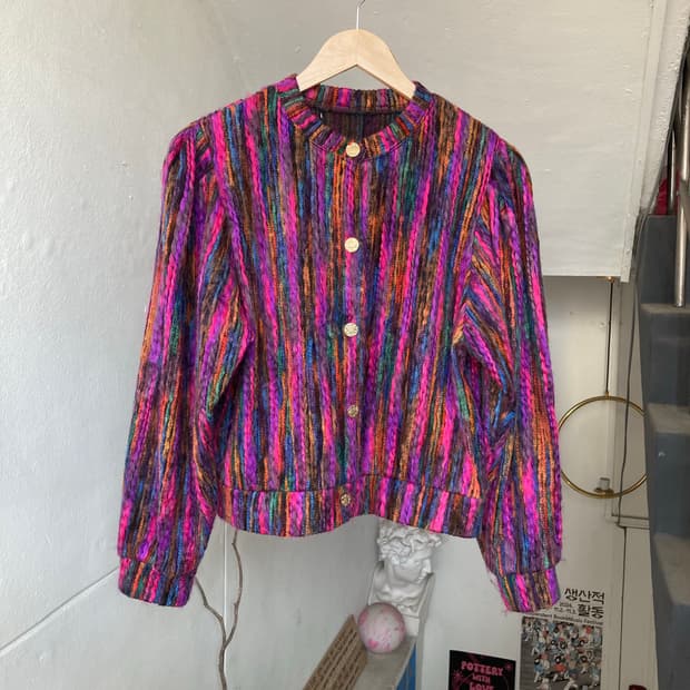 빈티지 볼륨 자켓