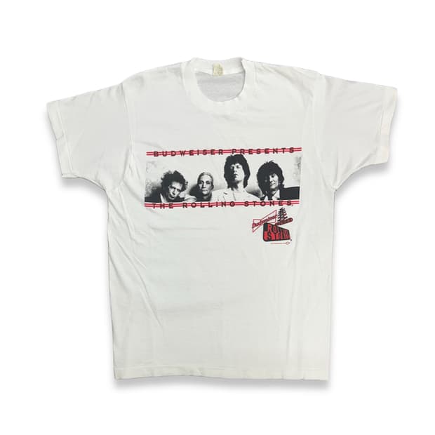 1994' Rolling Stones 부두라운지 투어 티셔츠 L