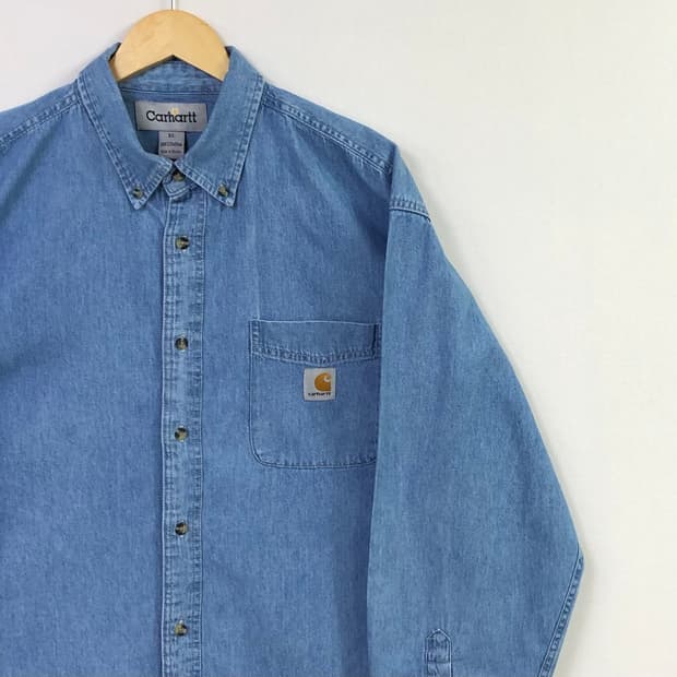 XL 칼하트 데님 셔츠