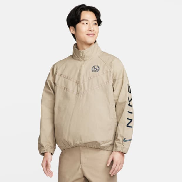 NIKE 나이키 남성 백스우시 아노락 캔버스 자켓 110