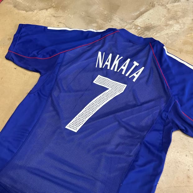 XL 아디다스 일본 국가대표 No.7 나카타 유니폼