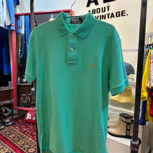 폴로 랄프로렌  반팔 카라티 민트그린 M