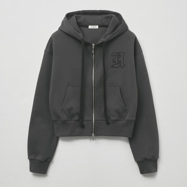 헬레네파리스 바로크 니피 후드집업 딥 그레이 차콜 새상품 보헤미안서울