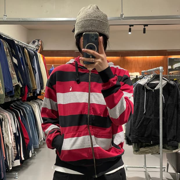 폴로 랄프로렌 후드 집업