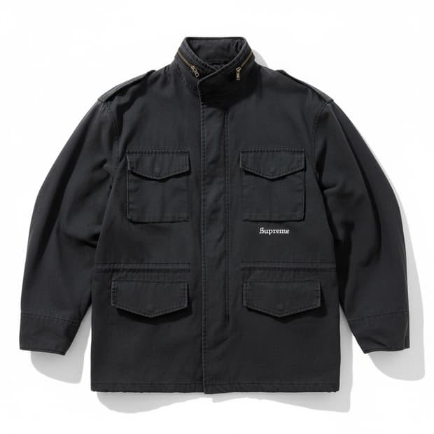 Supreme x Slaye 슈프림 슬레이어 m-65 야상 *내피X