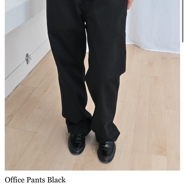 하프시코드 오피스팬츠