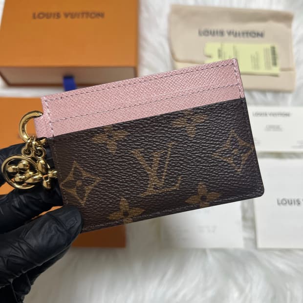 [ OS ] 루이비통 모노그램 LV 참 카드홀더 카드지갑