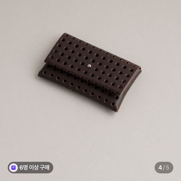 삽니다)) 이로세 i ro se "kago" 카드지갑 블랙,브라운