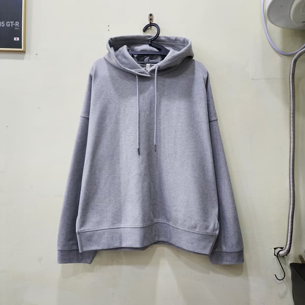 [95] 스파오 그레이 베이직 후드티