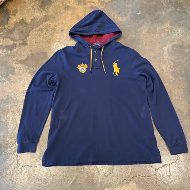 POLO RALPH LAUREN 폴로 랄프로렌 빅포니 후드 롱슬리브XL