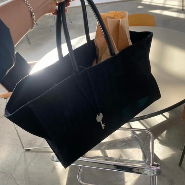 tempting 템팅 스웨이드 백 가방