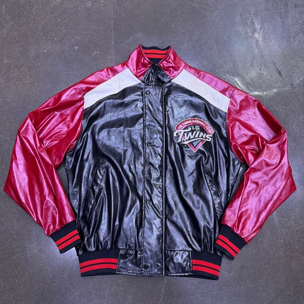 ATC LG 트윈스 유광 야구점퍼 KBO 벤치자켓 L