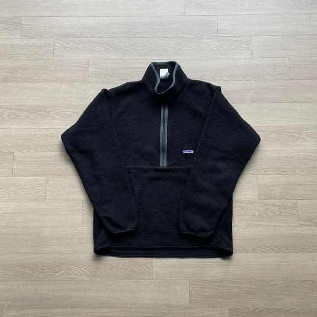 파타고니아 집업 신칠라 블랙 그레이 마수피얼 플리스  patagonia