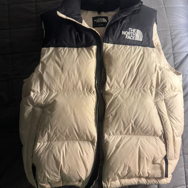 노스페이스 패딩조끼