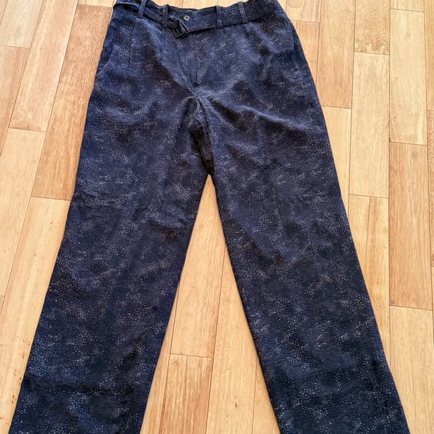 르메르 프린티드 벨티드 팬츠