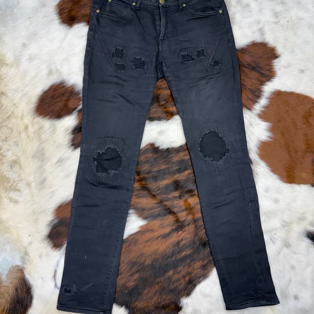 넘버나인 x 1PIU1UGUALE3 릴렉스핏 코튼 디스팬츠