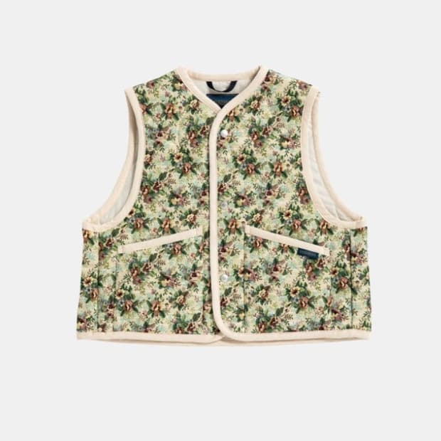 lavenham 자카드 조끼